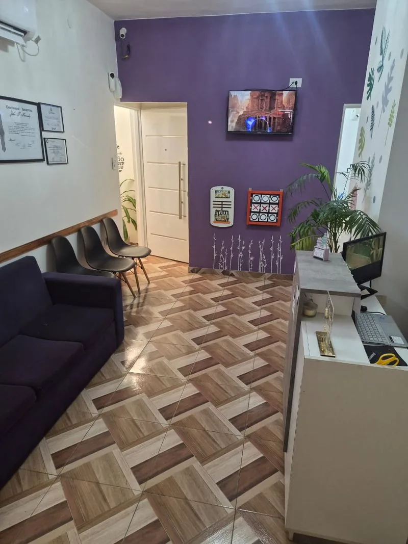 Sala de espera del consultorio